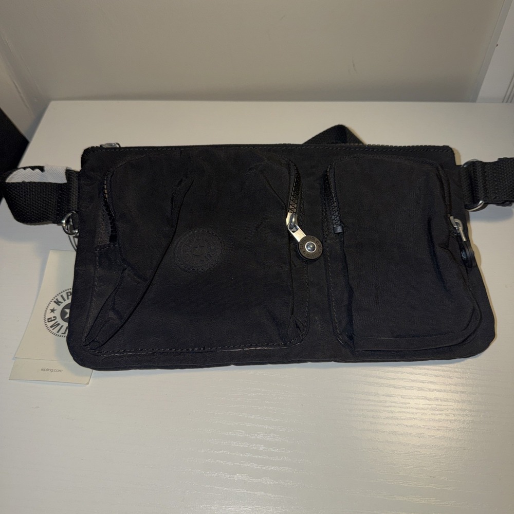 Kipling Women's Presto Up 11L x 6.5H x 1.25D, Black Noir NWT